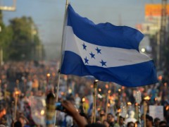 Proteste di massa contro la corruzione in Honduras